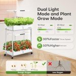 Ahopegarden Indoor Hydroponics Growing System with LED