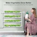 VIVOSUN Wall-Mounted Hydroponic Grow Kit for 36 Plants