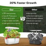 Ahopegarden Indoor Hydroponics 12-Pod Garden Kit