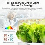 Ahopegarden Indoor Hydroponics 12-Pod Garden Kit