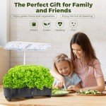 Kingsyard 15-Pod Indoor Hydroponic Herb Garden