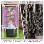 30-Plant Indoor Hydroponic Tower with Grow Lights