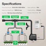 VIVOSUN Automatic Drip Irrigation System with Timer
