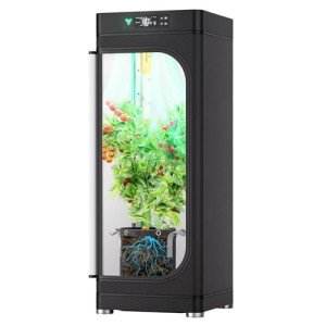 Smart Hydroponic Grow Box with LED Light