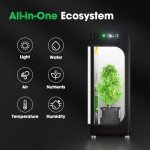Smart Hydroponic Grow Box with LED Light