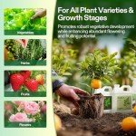 VIVOSUN Hydroponic Nutrients A & B Bundle