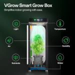Smart Hydroponic Grow Box with LED Light
