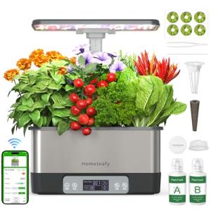 Homeleafy Smart Hydroponic Garden with WiFi & LED