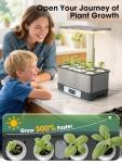 Homeleafy Smart Hydroponic Garden with WiFi & LED