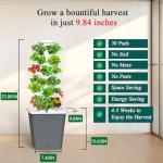 LYCereal 30-Plant Indoor Hydroponic Tower System