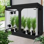 Hydroponic Grow Tent with Window & Kit Bag