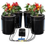 TGrasol 4-Bucket Hydroponic Growing System Kit