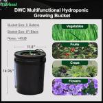 TGrasol 4-Bucket Hydroponic Growing System Kit