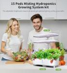 15-Pod Hydroponics Indoor Garden System Kit