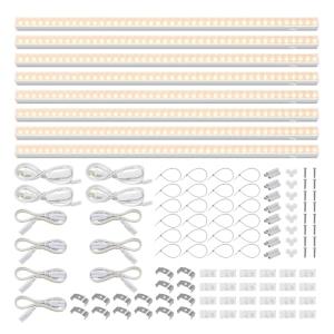 Barrina 2ft Full Spectrum LED Grow Lights - 8-Pack