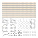 Barrina 2ft Full Spectrum LED Grow Lights - 8-Pack