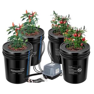 VIVOSUN DWC 5-Gallon Hydroponic Grow System