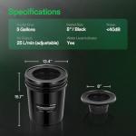 VIVOSUN 5-Gallon DWC Hydroponic Growing System