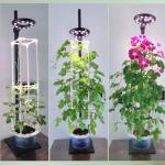 Indoor Hydroponics Tower Kit with LED Grow Light