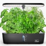 12-Pod Hydroponic Indoor Garden with LED Grow Light