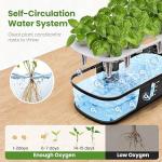 12-Pod Hydroponic Indoor Garden with LED Grow Light