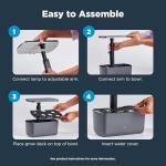 Compact Hydroponic Garden with LED Light – 6 Pods