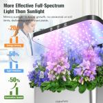 15-Pod Hydroponic Grow System: Indoor Herb Garden Kit