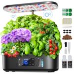 Ahopegarden Indoor Hydroponic Herb Garden Kit