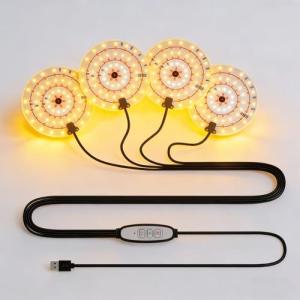 Full Spectrum Grow Light Panel Set for Indoors