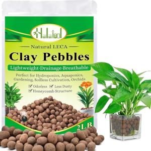 Organic Leca Clay Pebbles for Hydroponic Growing