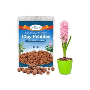 Organic Expanded Clay Pebbles for Hydroponics - 10 lbs
