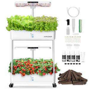 Ahopegarden Indoor Hydroponics Growing System with LED