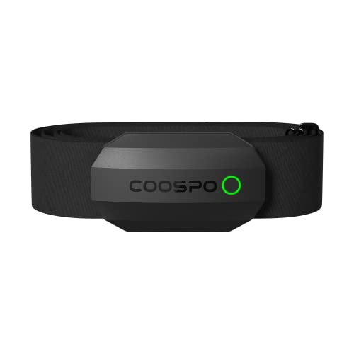 COOSPO Heart Rate Monitor: Bluetooth Strap for Fitness