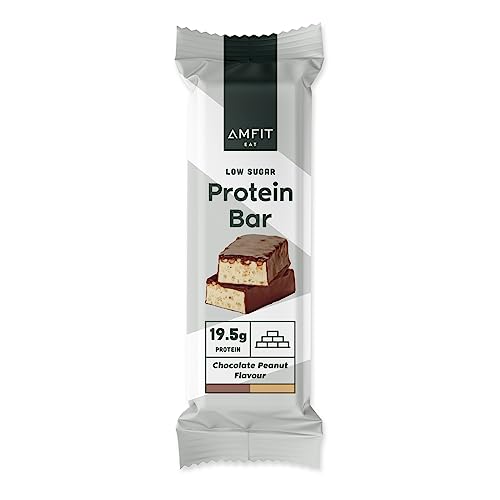 Amfit Nutrition High Protein Bars - Chocolate Peanut, 12-Pack