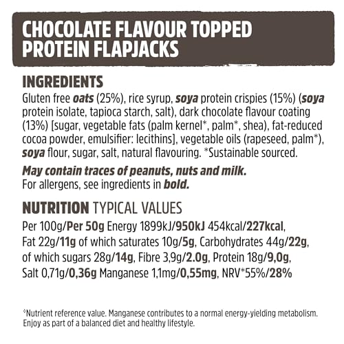 TREK Vegan High Protein Flapjack - Cocoa Oat