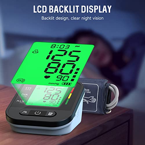 KKmier Upper Arm Blood Pressure Monitor