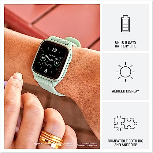 Garmin Venu Sq 2: Music GPS Smartwatch, All-day Health Monitoring, Black