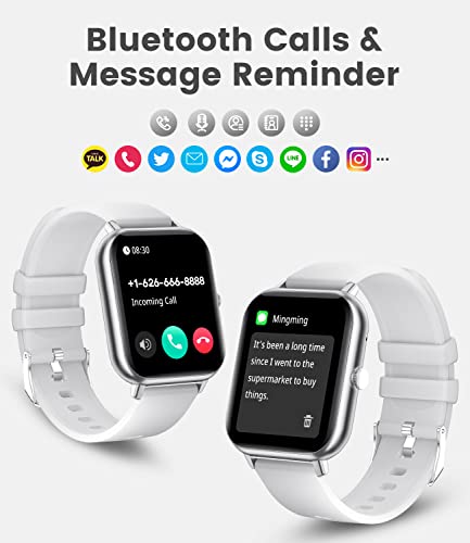 Smartwatch with Calls, Fitness Tracker, Heart Rate Monitor