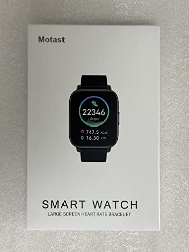 1.69" Touch Screen Smartwatch with Heart Rate Monitoring