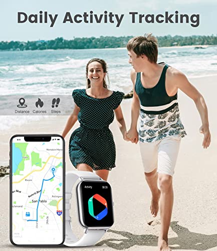 Smartwatch with Calls, Fitness Tracker, Heart Rate Monitor