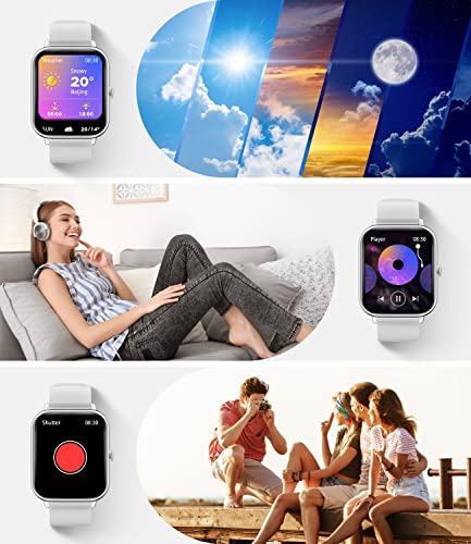 Smartwatch with Calls, Fitness Tracker, Heart Rate Monitor