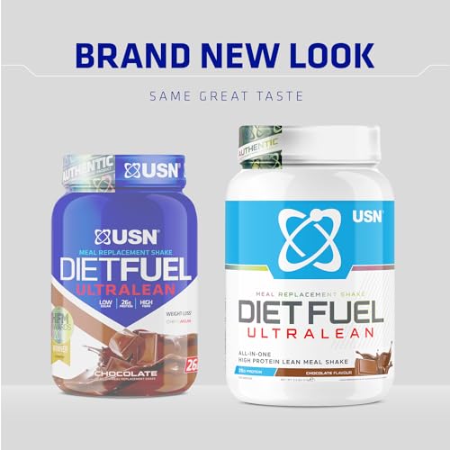 USN Diet Fuel UltraLean Chocolate 1KG: Lean Weight Loss Shake