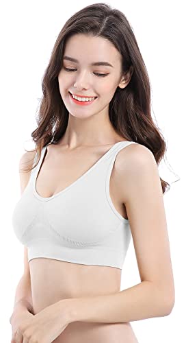 Seamless Wireless Sports Bra for Women - XL
