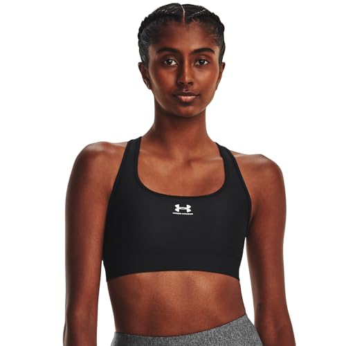 Under Armour Women's Medium Support Sweat-Wicking Sports Bra