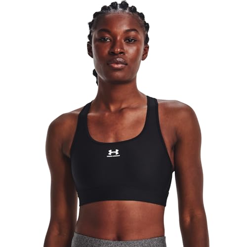 Under Armour Women's Medium Support Sweat-Wicking Sports Bra
