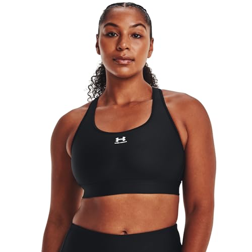 Under Armour Women's Medium Support Sweat-Wicking Sports Bra