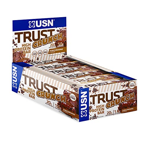 USN Trust Crunch Fudge Protein Bars (12 Pack)