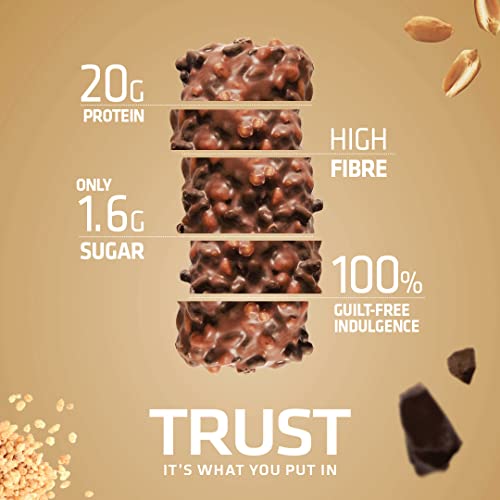 USN Trust Crunch Fudge Protein Bars (12 Pack)