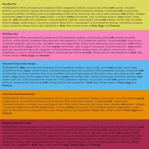 Warrior CRUNCH - High Protein Bars - Variety 12-pack