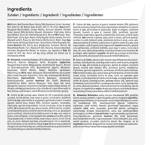 Amfit Nutrition High Protein Bars, Chocolate Hazelnut (60g, 12 Pack)